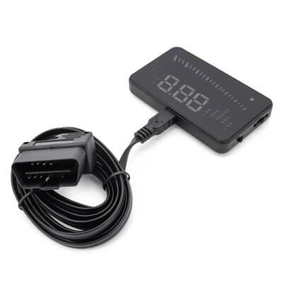 HUD проектор скорости на лобовое стекло автомобиля OBD II-5