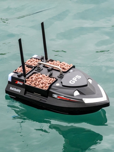 Прикормочный кораблик Flytec V802 pro с GPS 12000 мАч-5