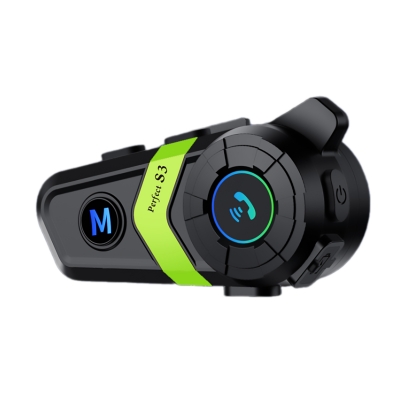 Мотогарнитура / гарнитура для шлема S3 Green-3